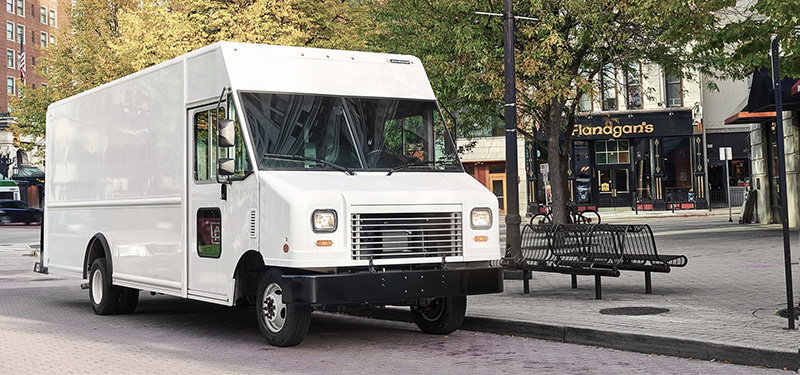 Utilimaster delivery truck