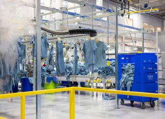 $48M Hospital Laundry Facility in Detroit Helps Battle Pandemic hospital laundry facility