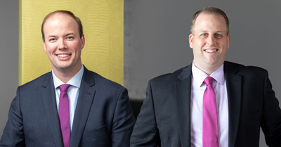 Justin Gingerich and Steve Van Beek