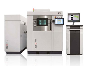 Part of the agreement that made EOS a Gold LIFT member included the purchase of an EOS M 290 industrial metal 3-D printer. // Courtesy of EOS