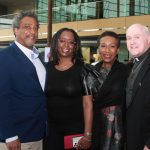 Vincent Nunn, Celeste and Evelyn Worsham, Rev. Alex Steinmiller