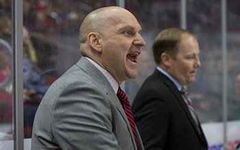 Derek Lalonde, who appeared in three consecutive Stanley Cup Finals and won two as an assistant coach with the Tampa Bay Lightning, has been hired as the Detroit Red Wings head coach. // Courtesy of the Tampa Bay Lightning