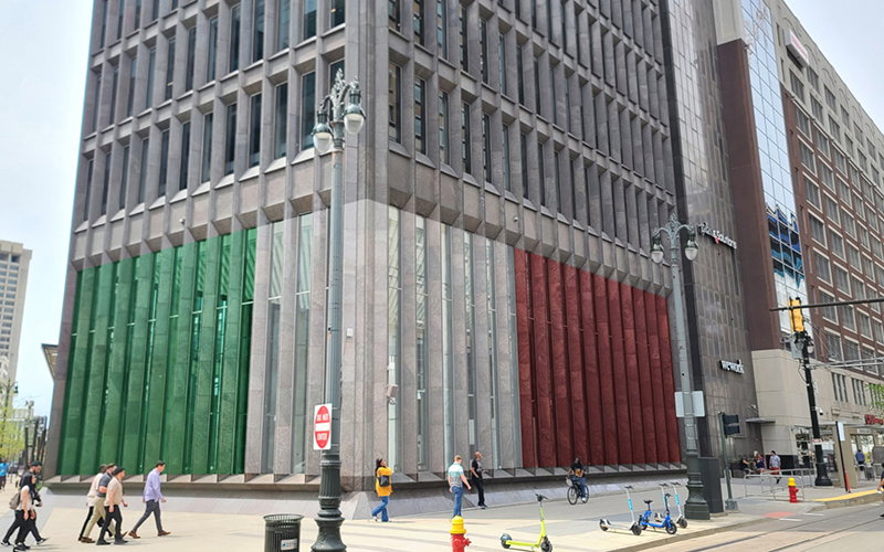 1001 Wooward Ave. in Detroit will host the first LoveITDetroit, celebrating Italian design. // Courtesy of LoveITDetroit