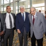 Rev. Wendell Anthony, Coleman Young II, Peter Bahtia, Ed Deeb, Robert Pliska