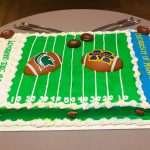 MSU vs Michigan Cake