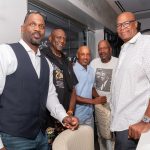 Grant Long, Spencer Haywood, John Starks, Ron Harper, James Edwards
