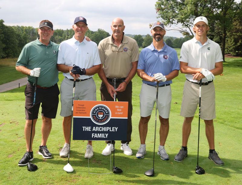 Kirk Gibson charity golfers