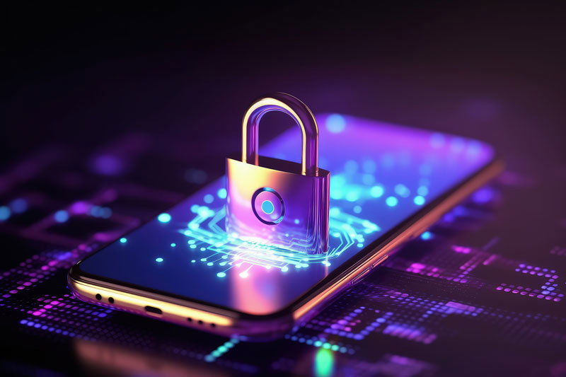 Lock on computer screen