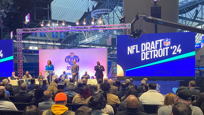 NFL Draft conference in Detroit