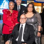 Priscilla and Huel Perkins, David and Darlene Jackson