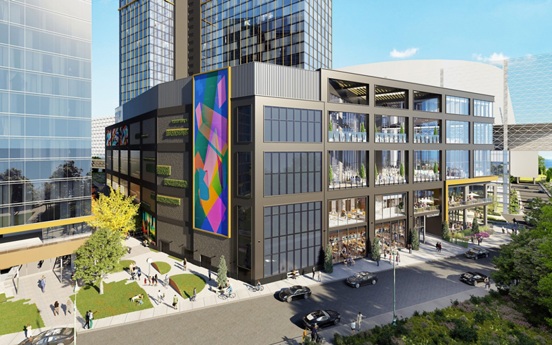 The JW Marriott Detroit Water Square hotel under construction just west of Huntington Place in downtown Detroit could be completed as soon as December, and will begin accepting guests in the first quarter of 2027.