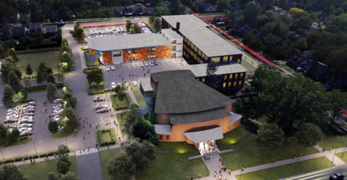 Life Remodeled, a nonprofit in Detroit, last week provided the first public preview of Anchor Detroit on the city’s east side, its second Opportunity Hub. The nearly 72,000-square-foot hub is located at 9740 McKinney St., near I-94 and Whittier Avenue.