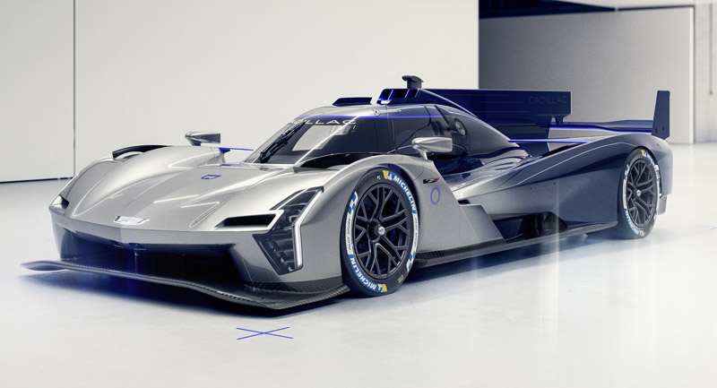 The Cadillac V-ONE Concept is a study that the automaker says explores how competition hardware can be translated into a driver-focused experience.