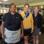 Glenda Evans, Amanda Sherwood, Denise Klein