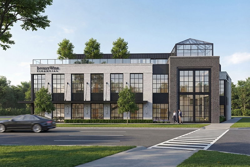 Rendering of the InvestWise headquarters being built in Birmingham.