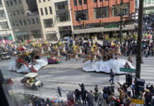 Dan Gilbert Named Grand Marshall for 100th America’s Thanksgiving Parade Aerial view of America's Thanksgiving Parade