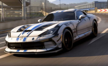 Dodge Brings the Viper ACR to Forza Horizon 6 and LEGO Technic The Dodge Viper ACR as seen in the Forza Horizon video game