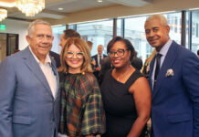 DBusiness Detroit 500 Soirée 2026 Frank Venegas, Laurie Sall, Rachelle Johnson, Lane Coleman