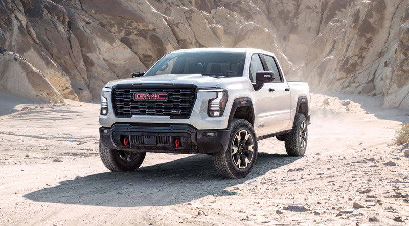 GMC today introduced its next-generation 2027 GMC Sierra 1500 featuring a new exterior design, new interiors, and new Small Block V-8 engines.