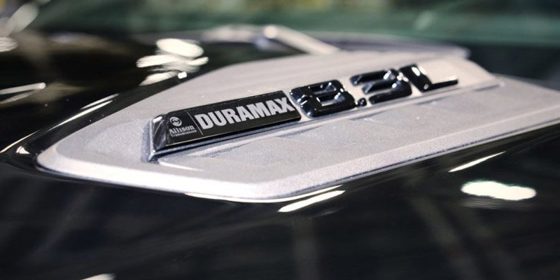 The all-new 8.3L Duramax Turbo-Diesel V-8 will be available on the 2027 Chevrolet Silverado HD and 2027 GMC Sierra HD.