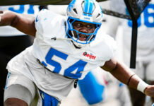 Rocket and Detroit Lions to Benefit Humble Design Detroit via Third-down Stops Detroit Lions lineman Alim McNeil