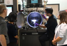 Michigan State University Gets $20 Grant to Study Semiconductors in Space Researchers conduct a demonstration of the IDiCaRS-Plasma reactor.