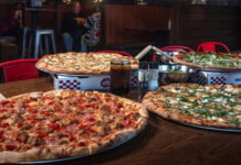 The Stubborn Brother Pizza Bar Opens at The Standard at Ann Arbor A table of pizzas from Stubborn Brother Pizza Bar