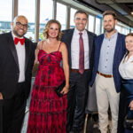 Antoine Jackson, Kate and Andrew Schmidt, Ben and Jennifer Dawson