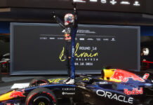 Ford Returns to Formula 1 Victory Lane for First Time since 2003 Max Verstappen took victory at the Bahrain Grand Prix in Malaysia for the first win since the Ford name returned to F1 in 2026, through their partnerships with both Oracle Red Bull Racing and Red Bull Ford Powertrains.