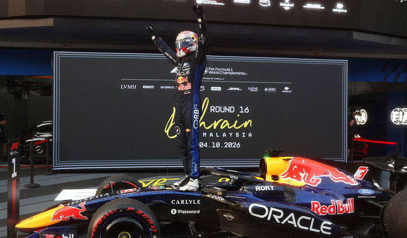 Max Verstappen took victory at the Bahrain Grand Prix in Malaysia for the first win since the Ford name returned to F1 in 2026, through their partnerships with both Oracle Red Bull Racing and Red Bull Ford Powertrains.