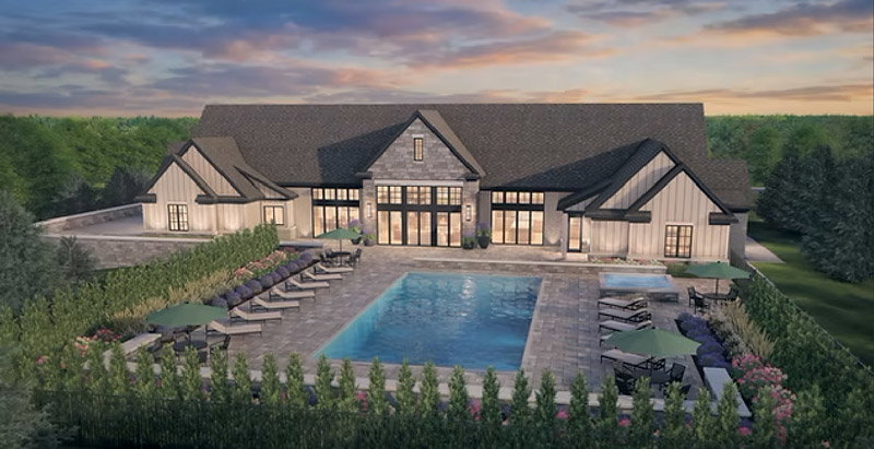 Lavender Ridge in Orion Township, a master-planned residential community by Moceri Cos., will offer 78 detached single-family condos for sale, 48 duets attached in the shape of ranch-style homes, and 35 town homes.