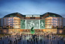 Joe and Julie Serra Donate $10M to Michigan State University for Football Program Rendering of a re-imagined Spartan Stadium, which includes a new East Tower with diverse premium seating options and year-round functionality. The $500-million project is projected to be completed in summer 2029.