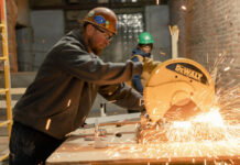 Report: U.S. Will Need to Fill 1.7M Skilled Trades Jobs Annually Through 2035 A man using a tool to cut metal.