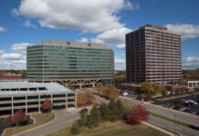 AT&T Signs Lease for Large Space at Travelers Tower II in Southfield AT&T has signed a lease for 157,000 square feet of office space at Travelers Tower II in Southfield, according to Newmark, a commercial real estate advisor and service provider that represented the landlord, Time Equities Inc. From right to left, Travelers Tower I and Travelers Tower II.